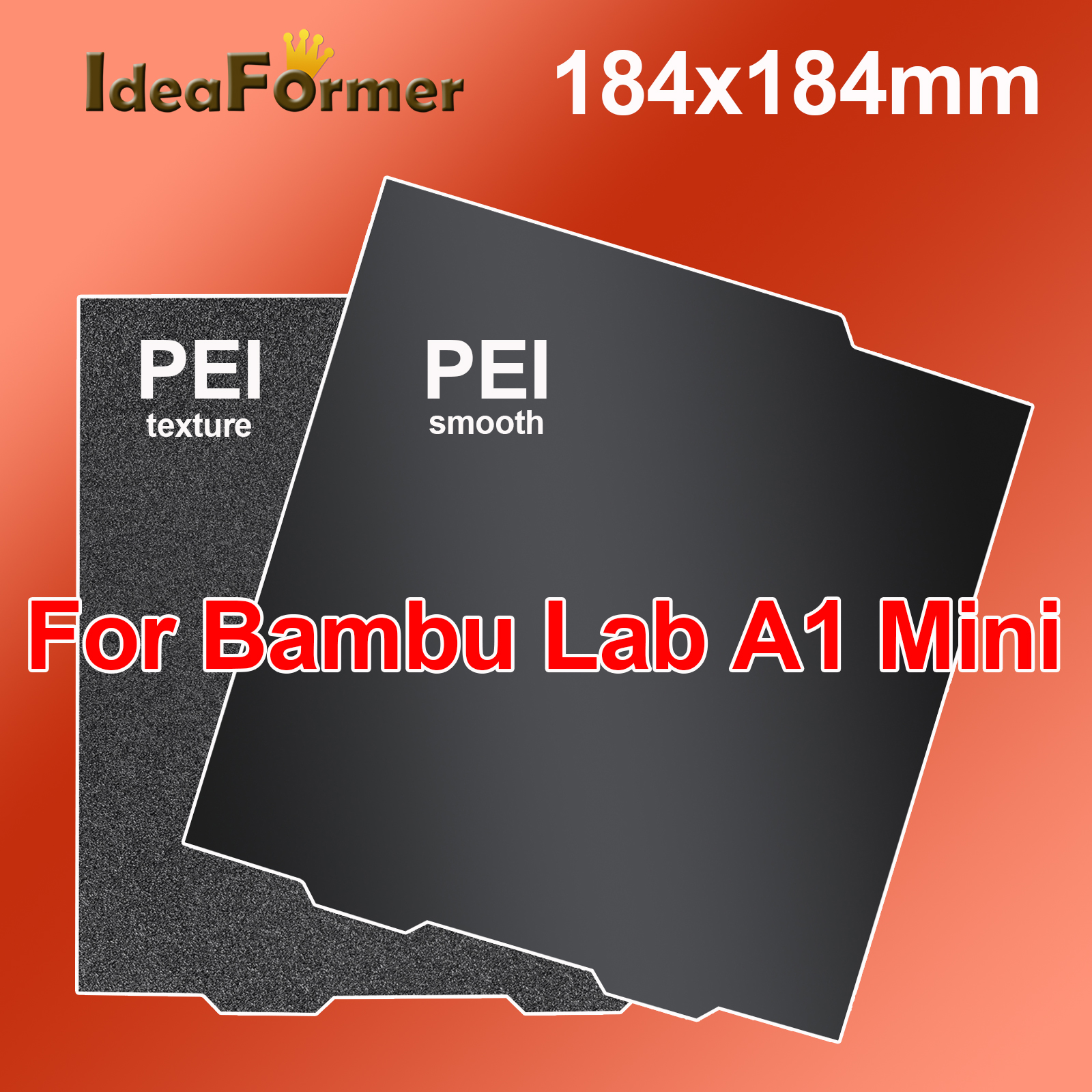 1/2PC PEI A1 mini Black Sheet  - مراجعة Pei Sheet وسعره