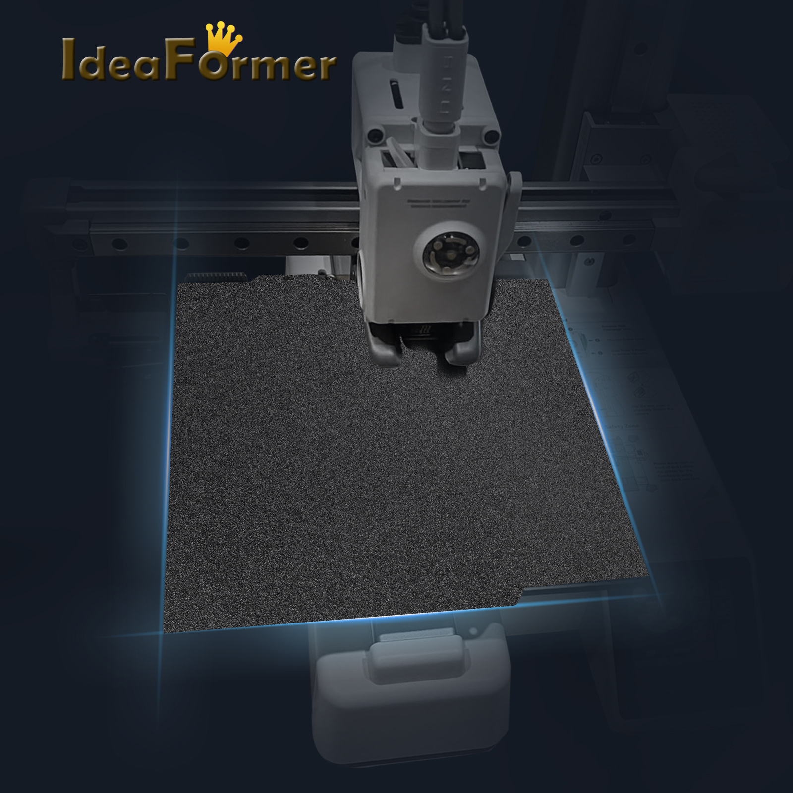 1/2PC PEI A1 mini Black Sheet  - مراجعة Pei Sheet وسعره