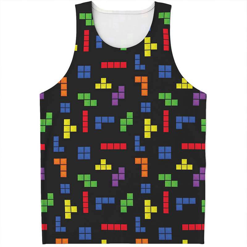 Retro Video Game Graphic Tank  - مراجعة 3D Printing Videos وسعره