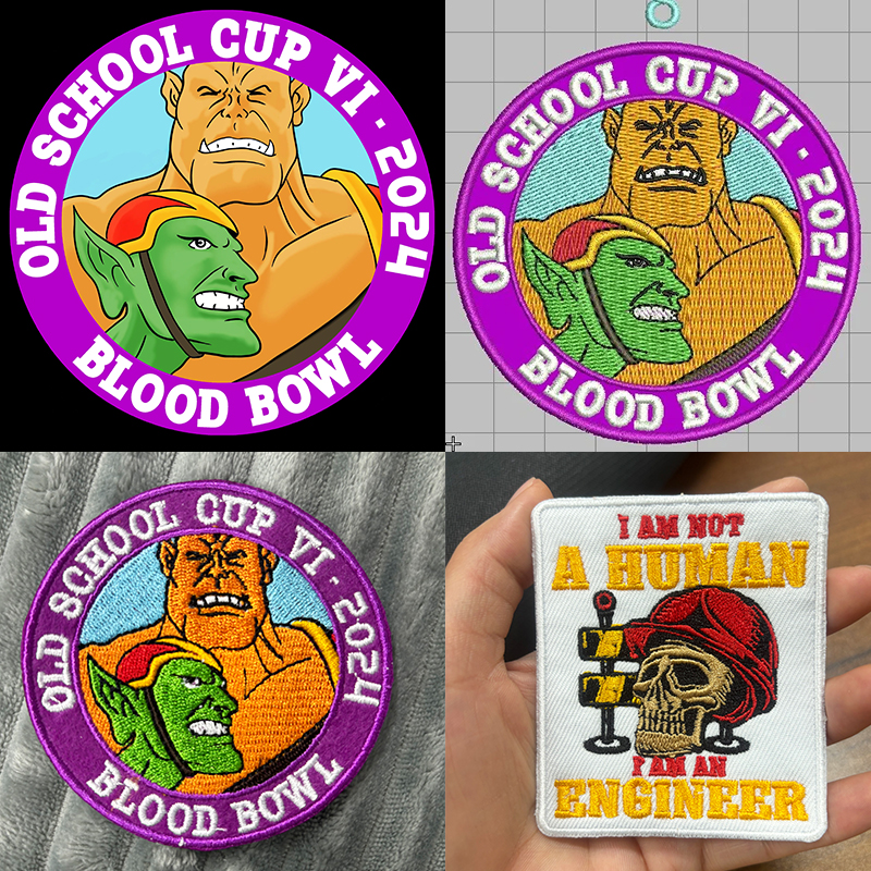 Custom Embroidered Patches You - مراجعة 3D Printing On Fabric وسعره