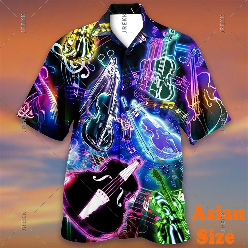 DJ Music Party Neon Print Hawa - مراجعة 3D Printing Guitar وسعره