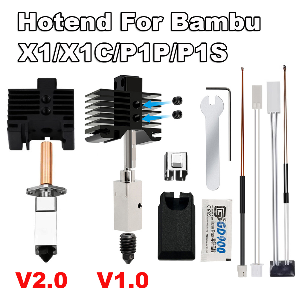 Upgraded 3D Printer Hotend For - مراجعة 3D Printing X1 Carbon وسعره