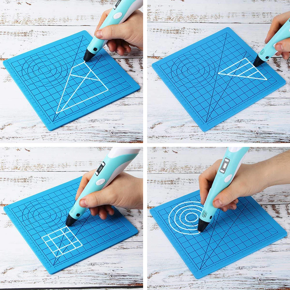 3D Printing Pen Silicone Mat D - مراجعة 3D Printing Templates Free وسعره