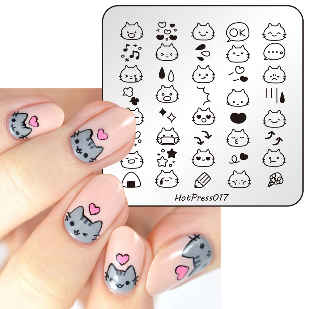 1pc 3D Cute Cat Patterns DIY N - مراجعة 3D Printing Templates Free وسعره