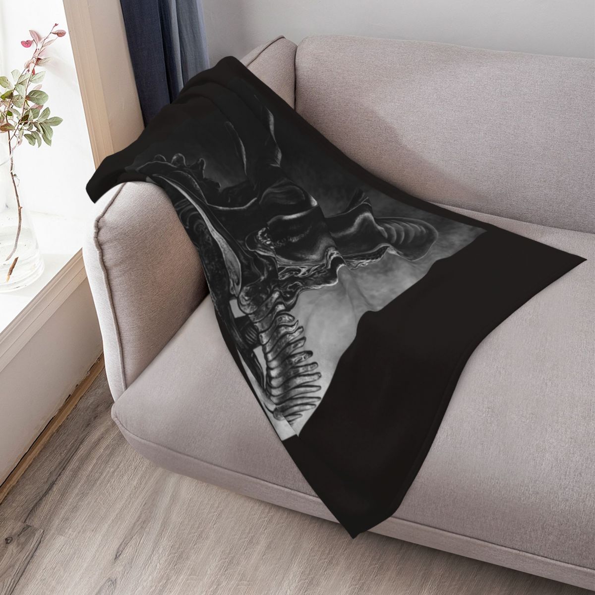 Xenomorph Throw Blanket Luxuri - مراجعة 3D Printing Xenomorph وسعره