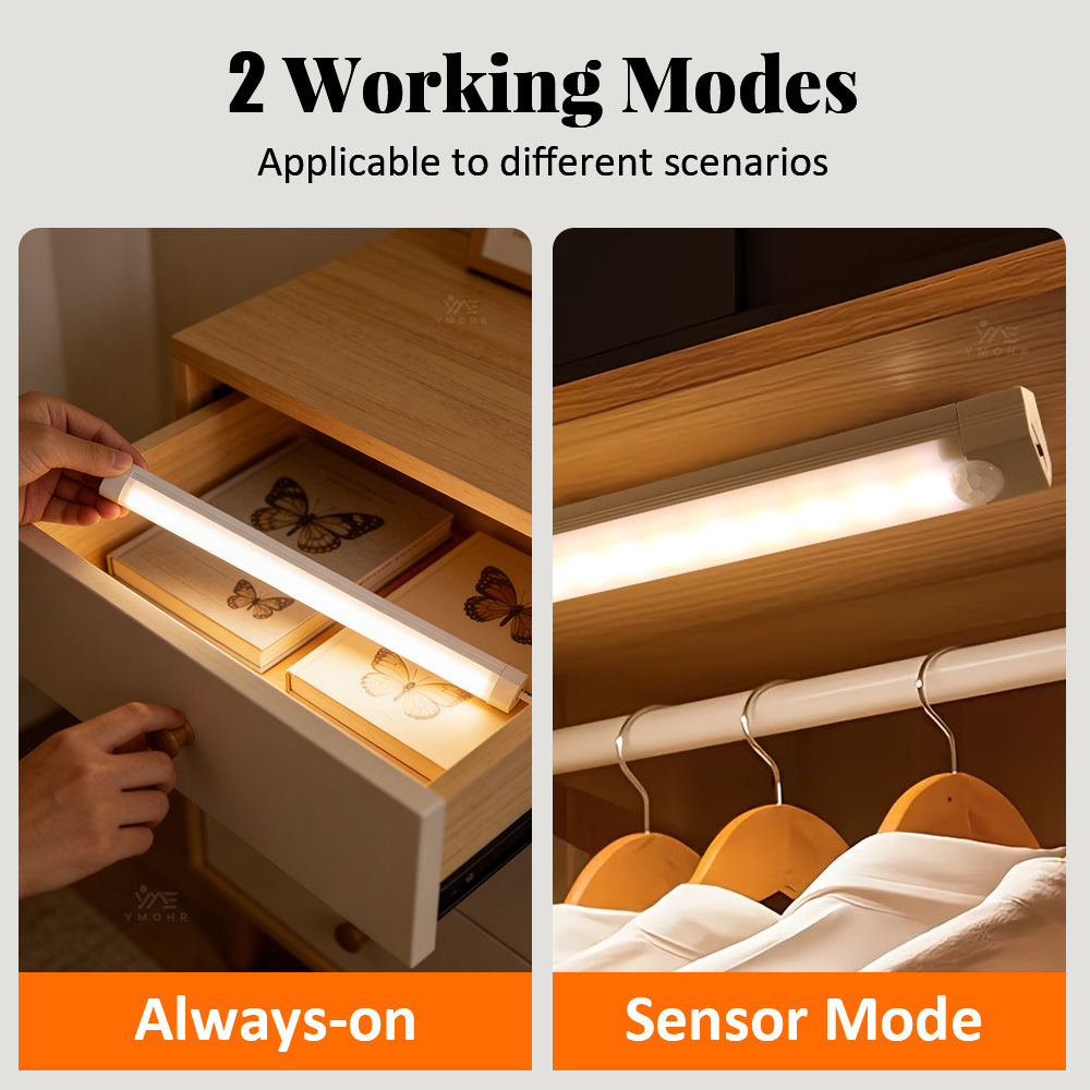 LED Sensor Light Rechargeable  - مراجعة 3D Printing Lamp وسعره