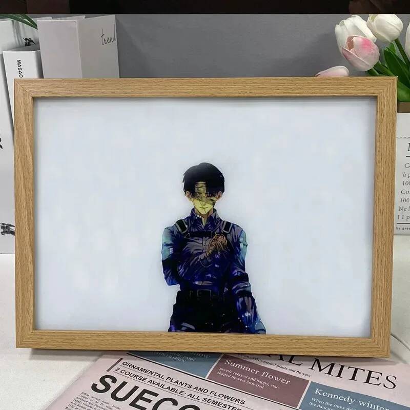 Anime Attack On Titan Led Ligh - مراجعة 3D Printing Lamp وسعره