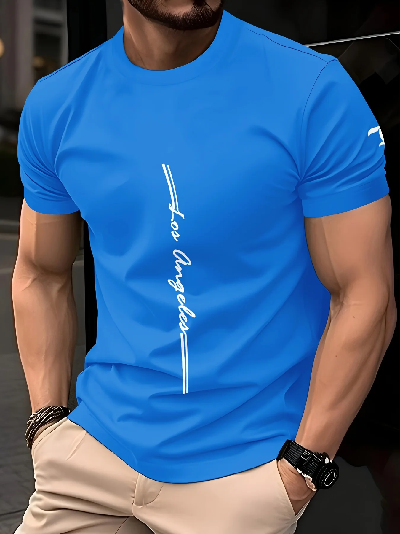 Men's Quick Drying Breathable  - مراجعة 3D Printing On Fabric وسعره