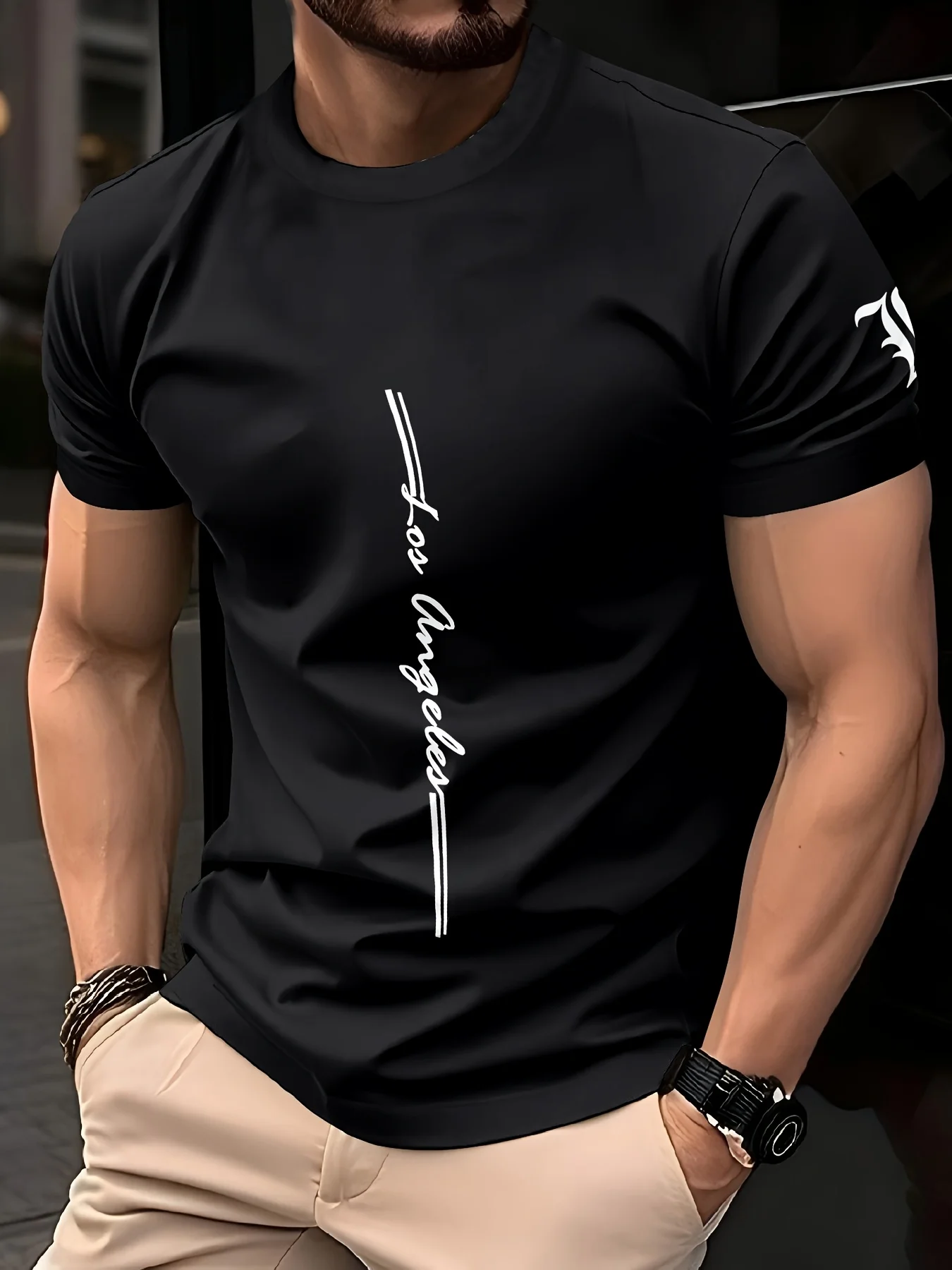 Men's Quick Drying Breathable  - مراجعة 3D Printing On Fabric وسعره