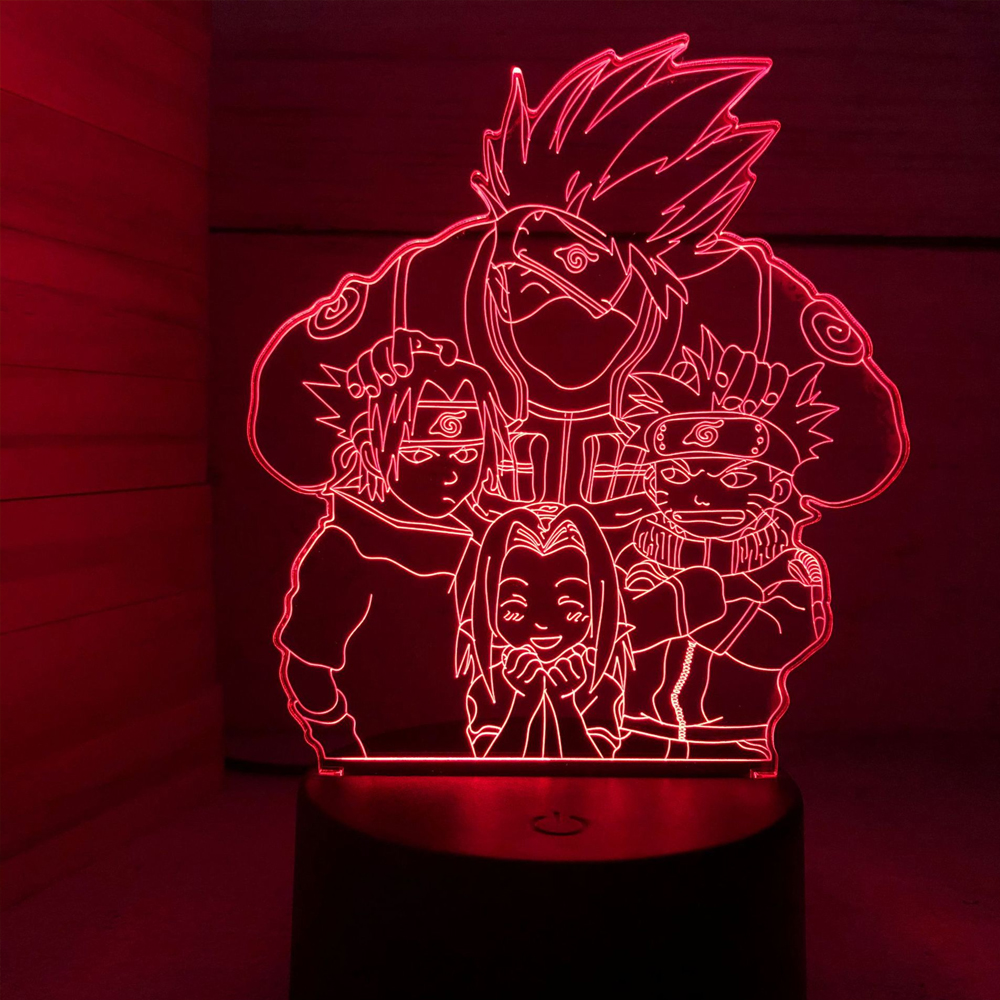 Anime Naruto Uzumaki LED Night - مراجعة 3D Printing Lamp وسعره