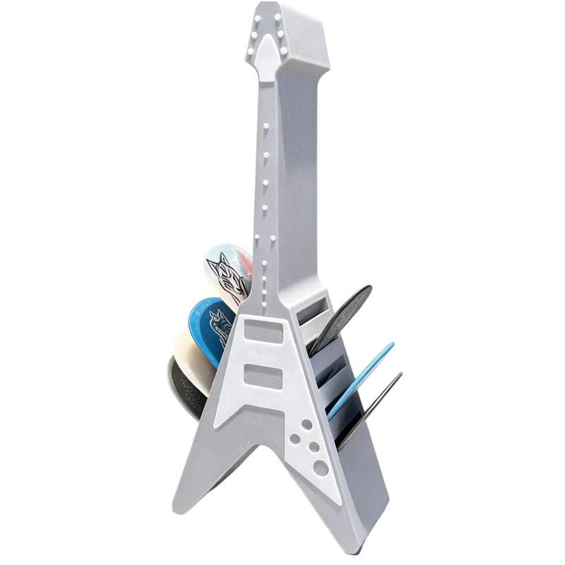 New 3D Printed Guitar Picks Ho - مراجعة 3D Printing Guitar وسعره