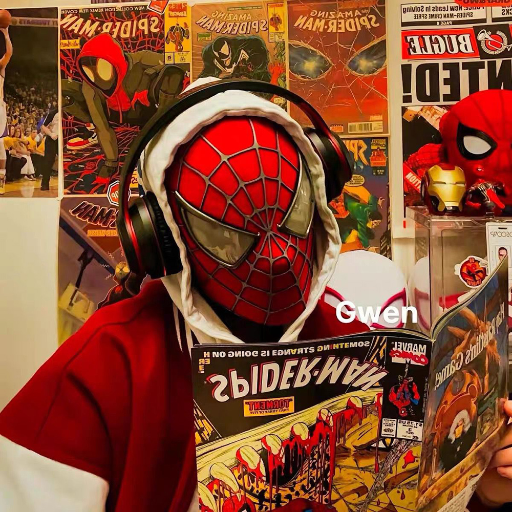 Toby Maguire Spiderman Mask Wi - مراجعة 3D Printing Web وسعره