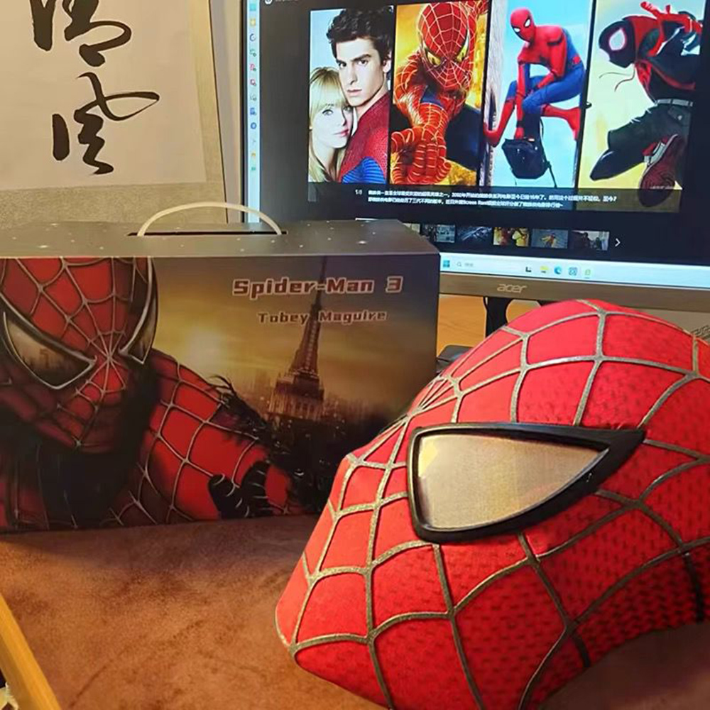 Toby Maguire Spiderman Mask Wi - مراجعة 3D Printing Web وسعره
