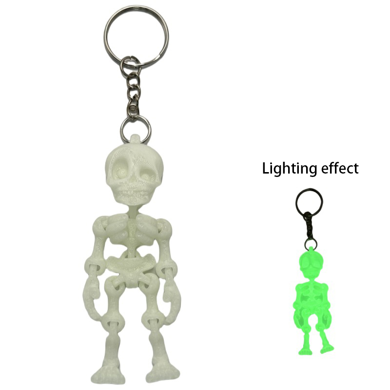Toys Skeleton Keychain Safe Pl - مراجعة 3D Printing Xenomorph وسعره
