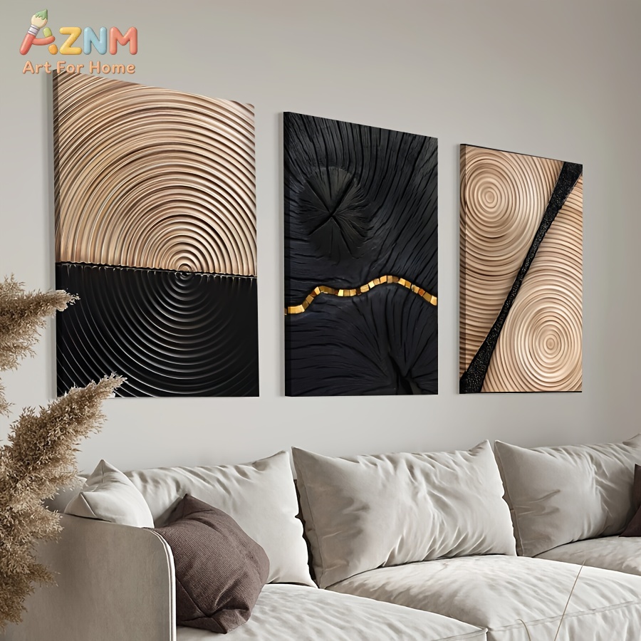 AZNM Wabi Sabi Abstract Wood G - مراجعة 3D Printing Wall وسعره