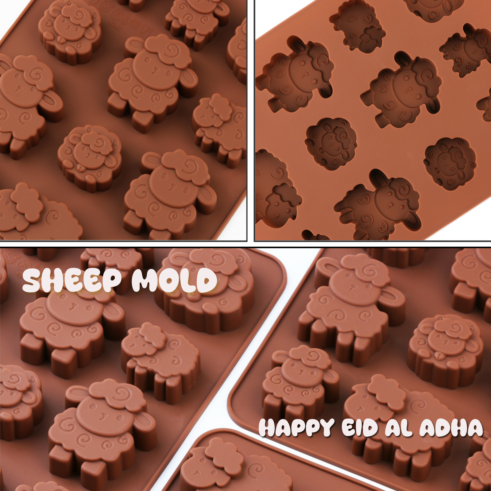 1pack silicone Eid lamb candy  - مراجعة 3D Printing With Silicone وسعره