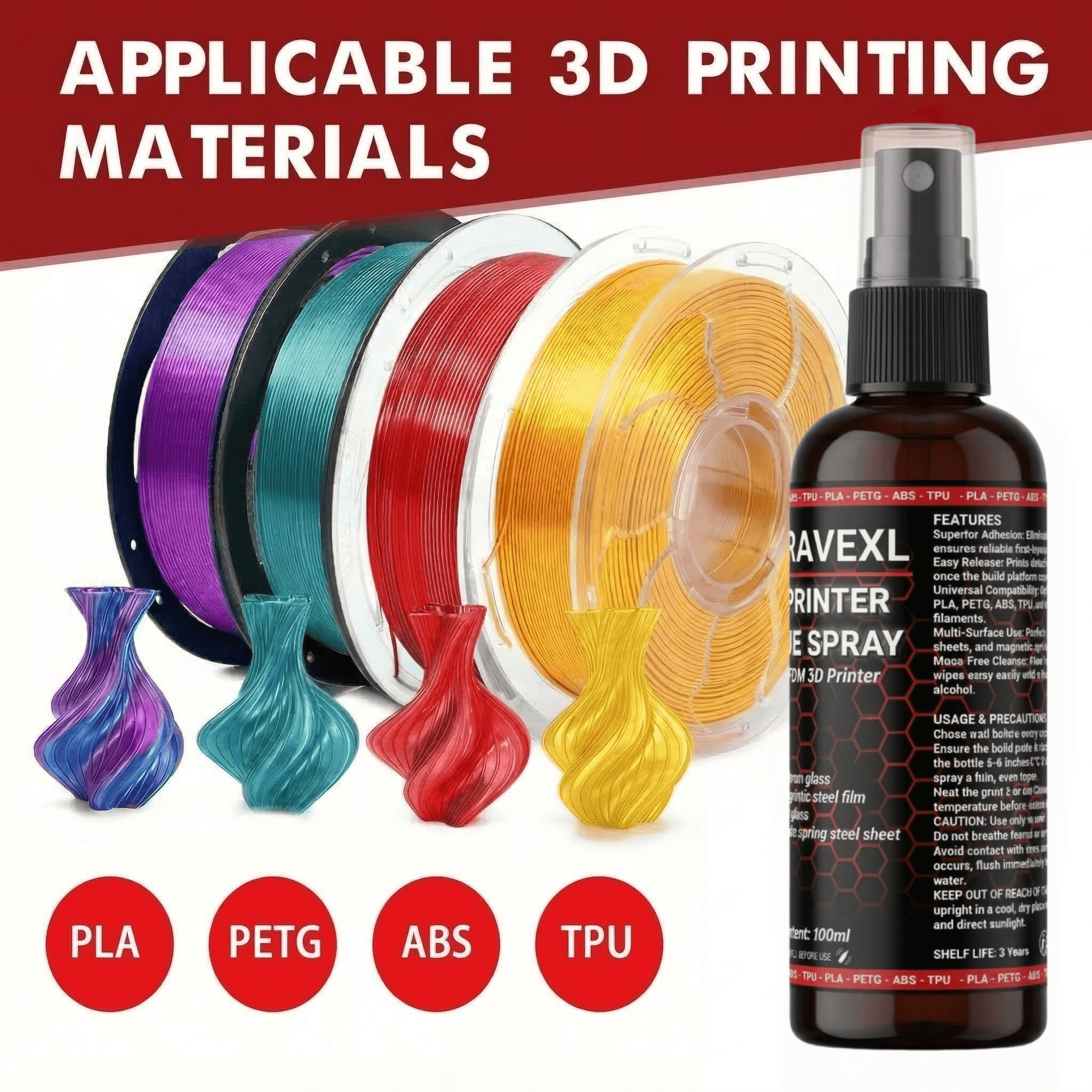 3D Printer Bed Adhesive Spray  - مراجعة 3D Printing Glue Stick وسعره