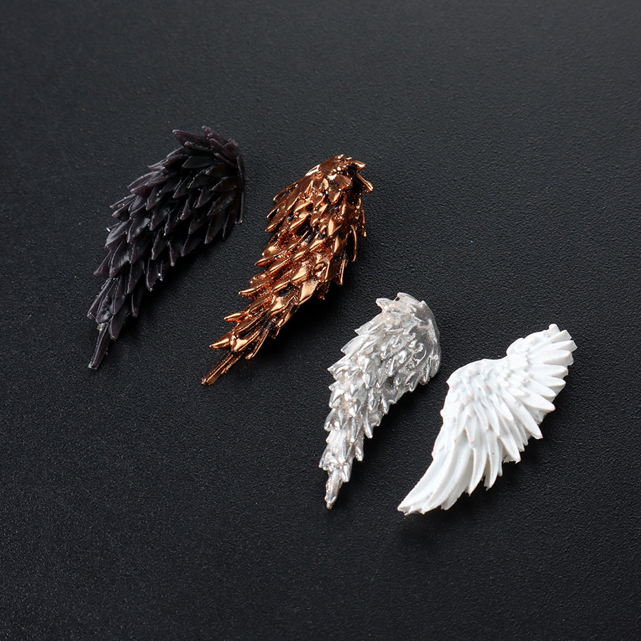1pcs 3D Charming Feather Wings - مراجعة 3D Printing Templates Free وسعره