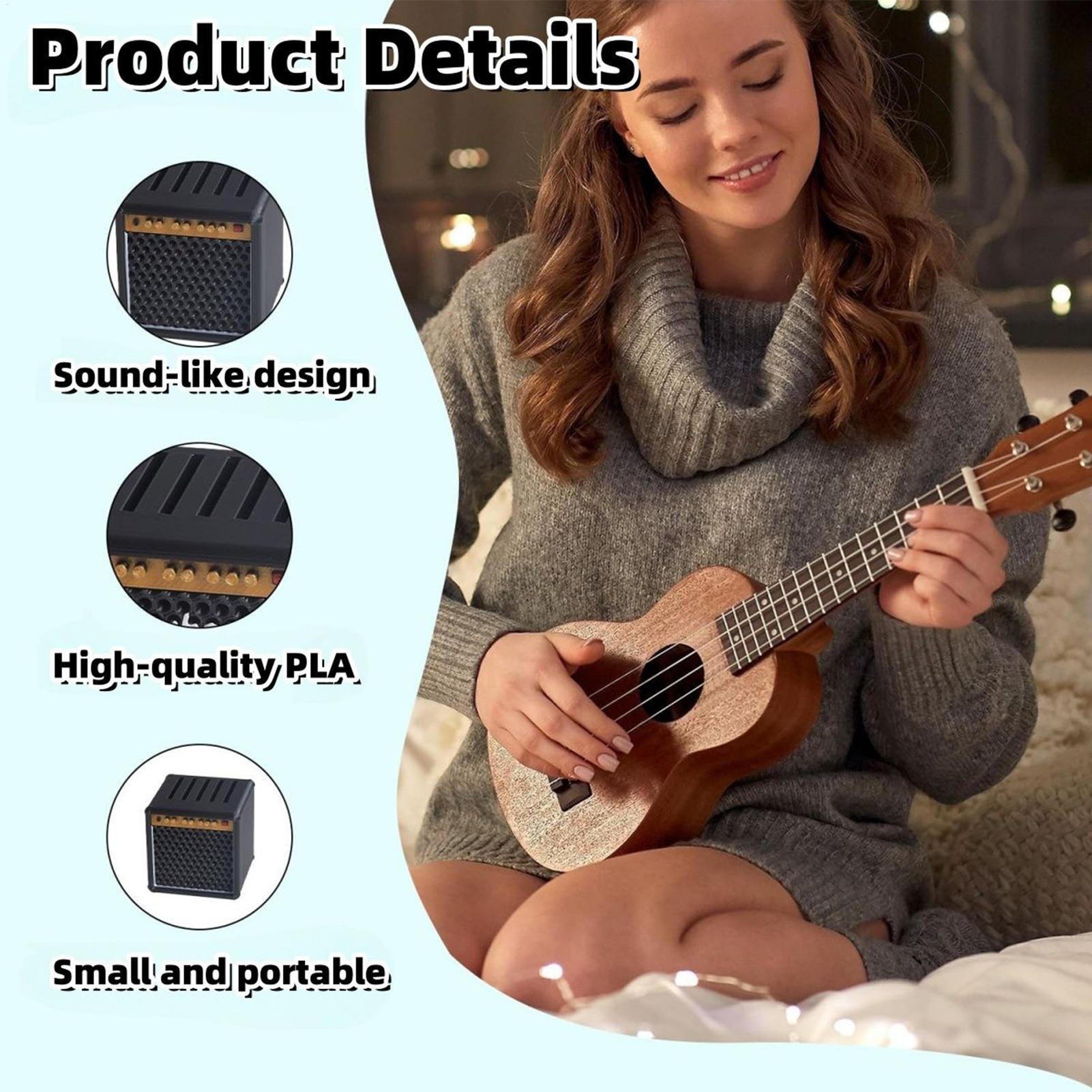 Guitar Pick Holder Amp Speaker - مراجعة 3D Printing Guitar وسعره