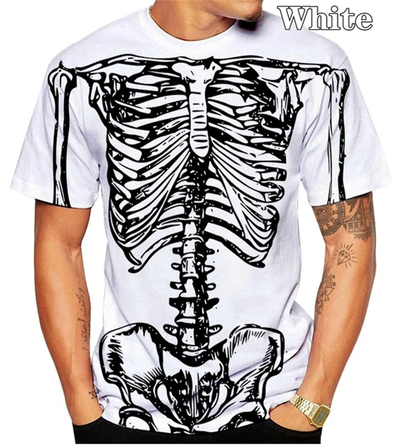 Horror Skull Skeleton Graphic  - مراجعة 3D Printing X Ray وسعره