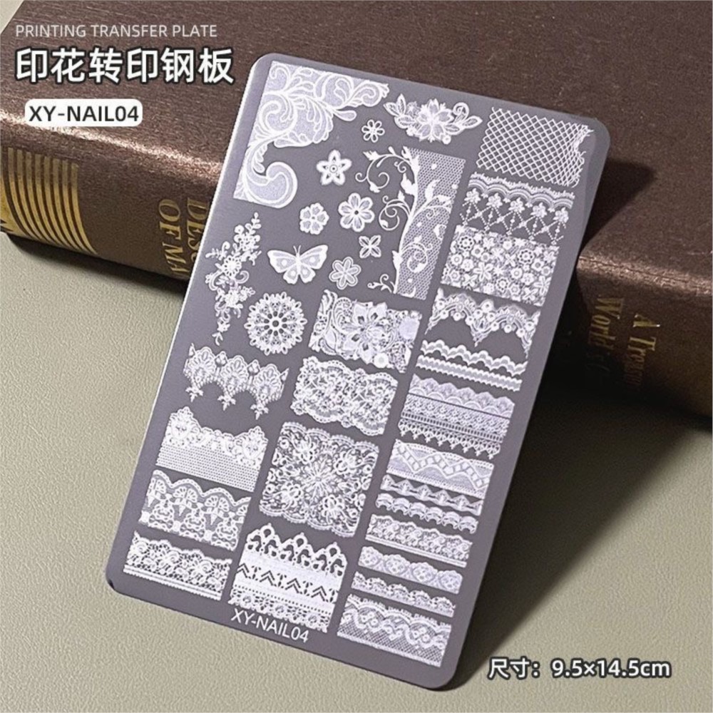 9*15cm 3D Lace Butterfly Nail  - مراجعة 3D Printing Templates Free وسعره