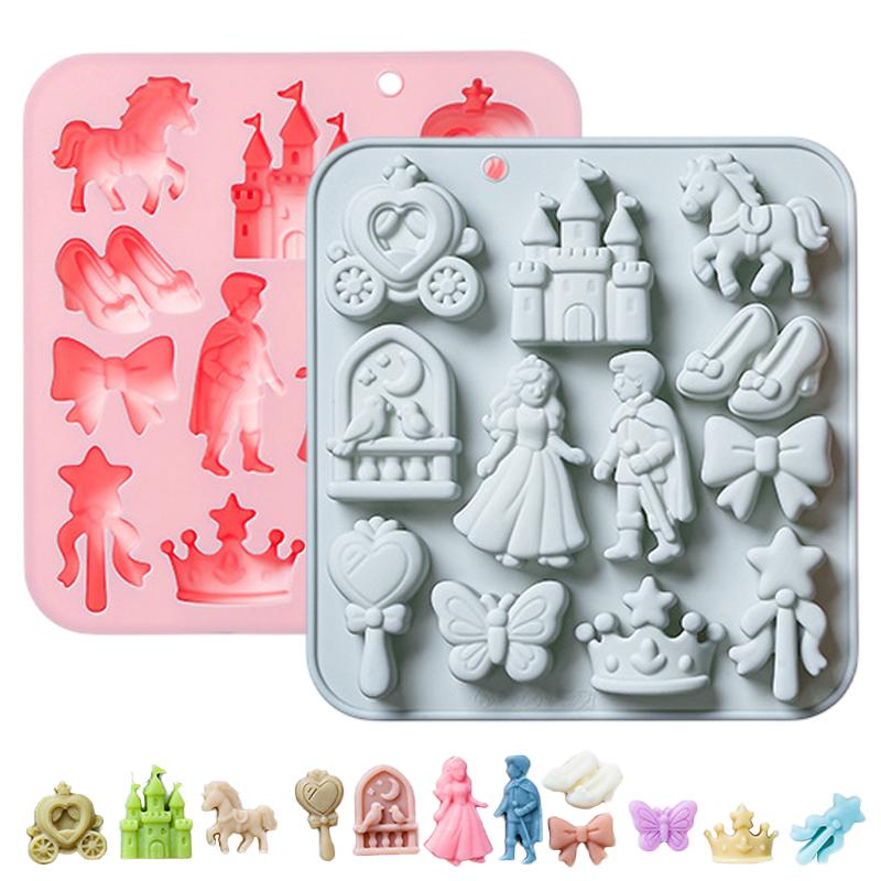 HOT!12 Cavity Prince, Princess - مراجعة 3D Printing With Silicone وسعره
