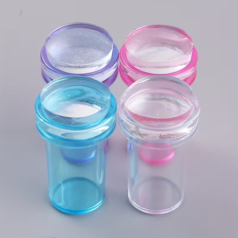 Blue Nail Art Stamper Silicone - مراجعة 3D Printing Templates Free وسعره
