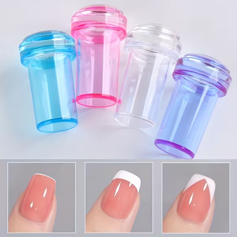 Blue Nail Art Stamper Silicone - مراجعة 3D Printing Templates Free وسعره