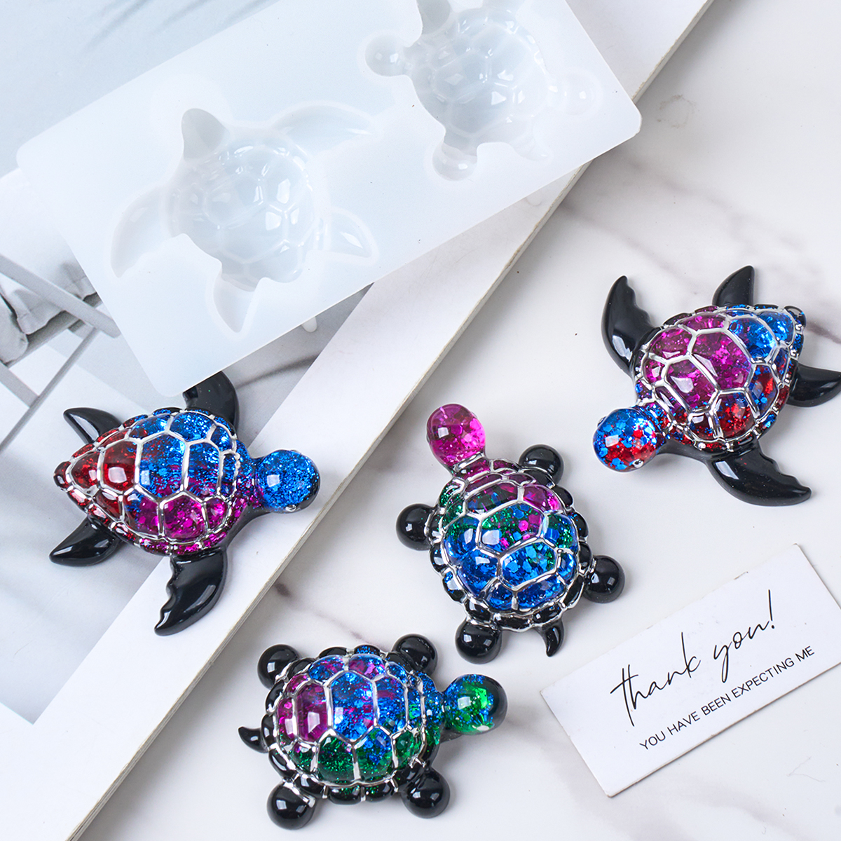 3D Sea Turtle Keychain Silicon - مراجعة 3D Printing With Silicone وسعره