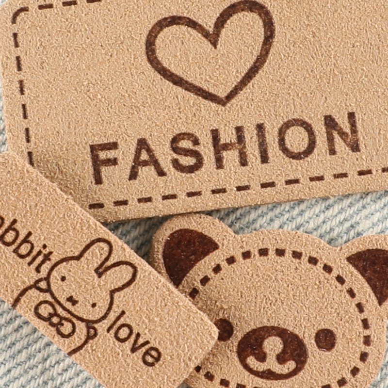 5Pcs Printed Cloth Label Trade - مراجعة 3D Printing Labubu وسعره