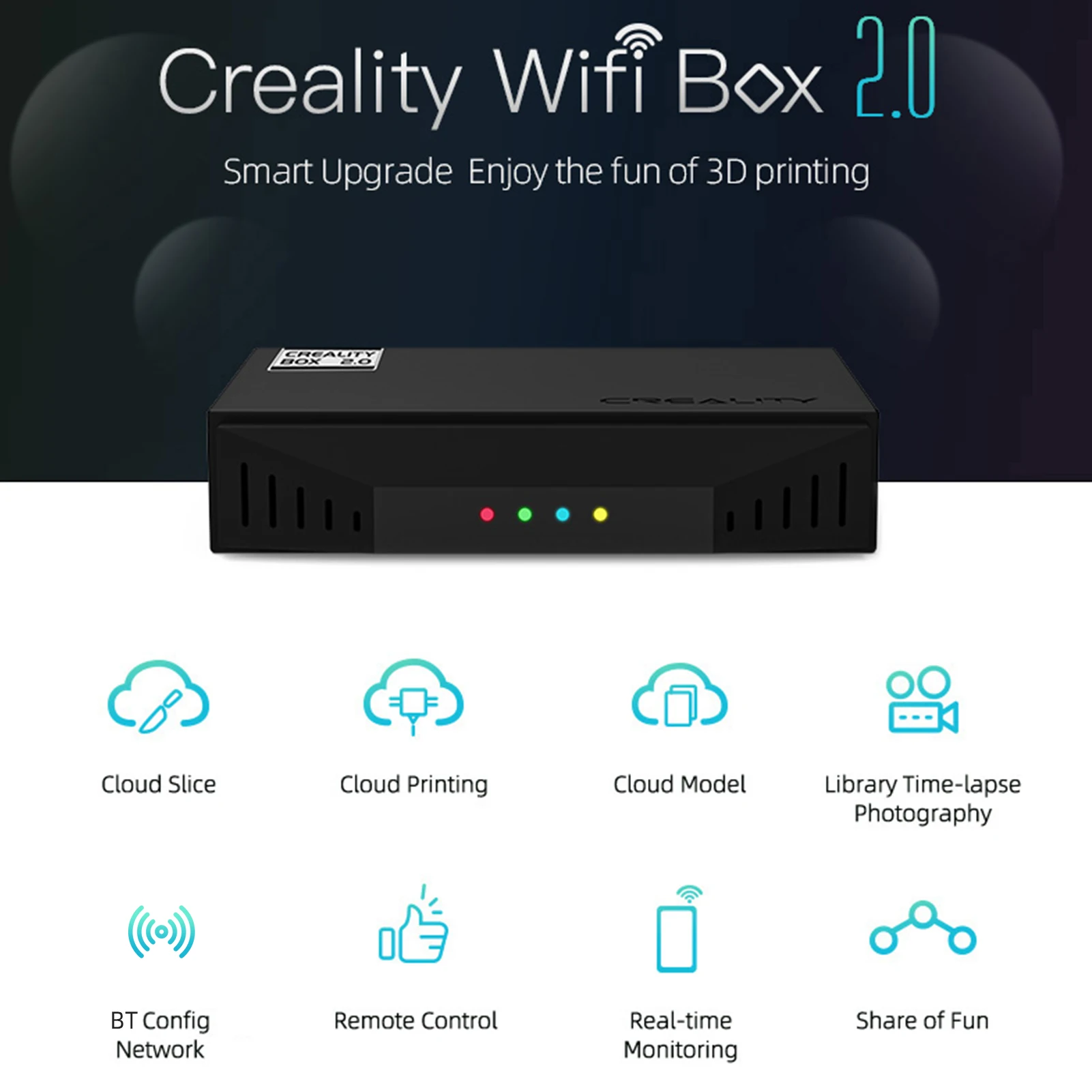 Creality WiFi Box 2.0 for 3D P - مراجعة 3D Printing Timelapse وسعره
