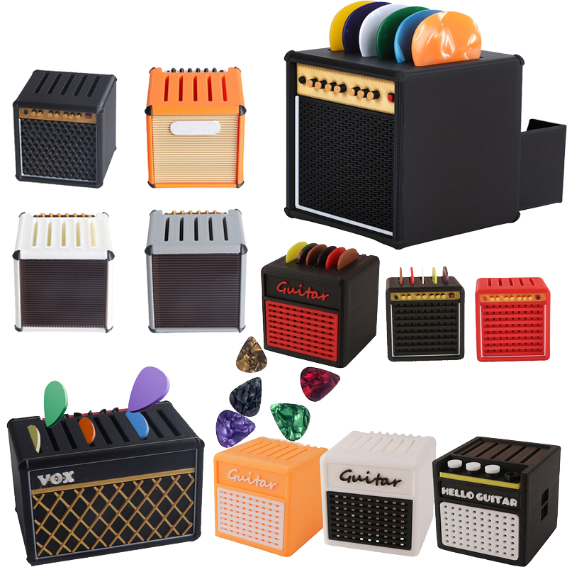 3D Printed Speaker Portable Gu - مراجعة 3D Printing Guitar وسعره