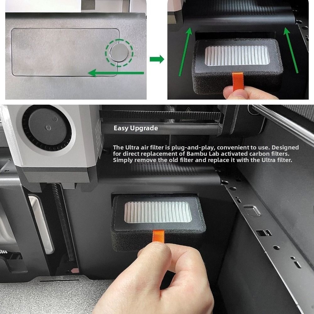 Replacement HEPA 13 + Activate - مراجعة 3D Printing X1 Carbon وسعره
