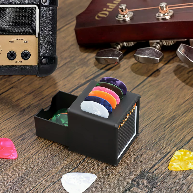 3D Printed Portable Guitar Pic - مراجعة 3D Printing Guitar وسعره