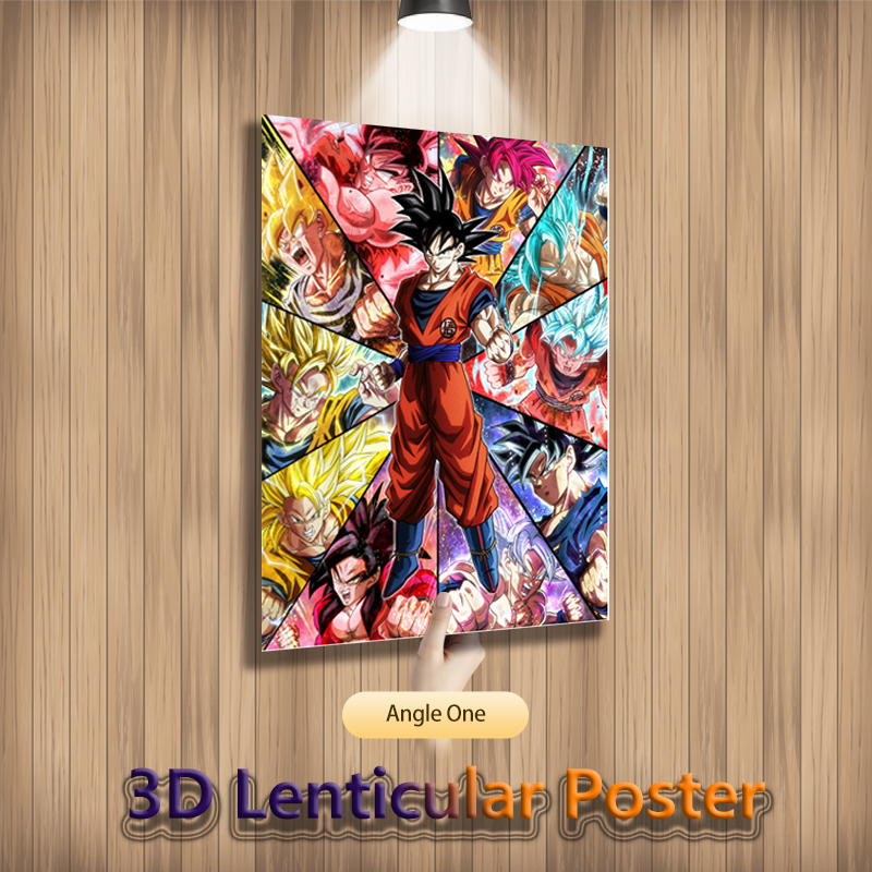 Anime 3D Lenticular Posters Fl - مراجعة 3D Printing Wall وسعره