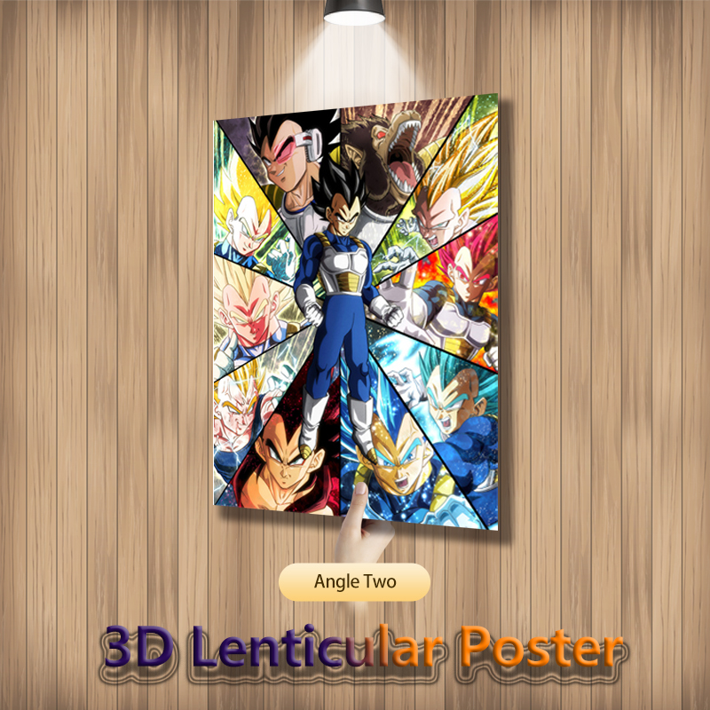 Anime 3D Lenticular Posters Fl - مراجعة 3D Printing Wall وسعره
