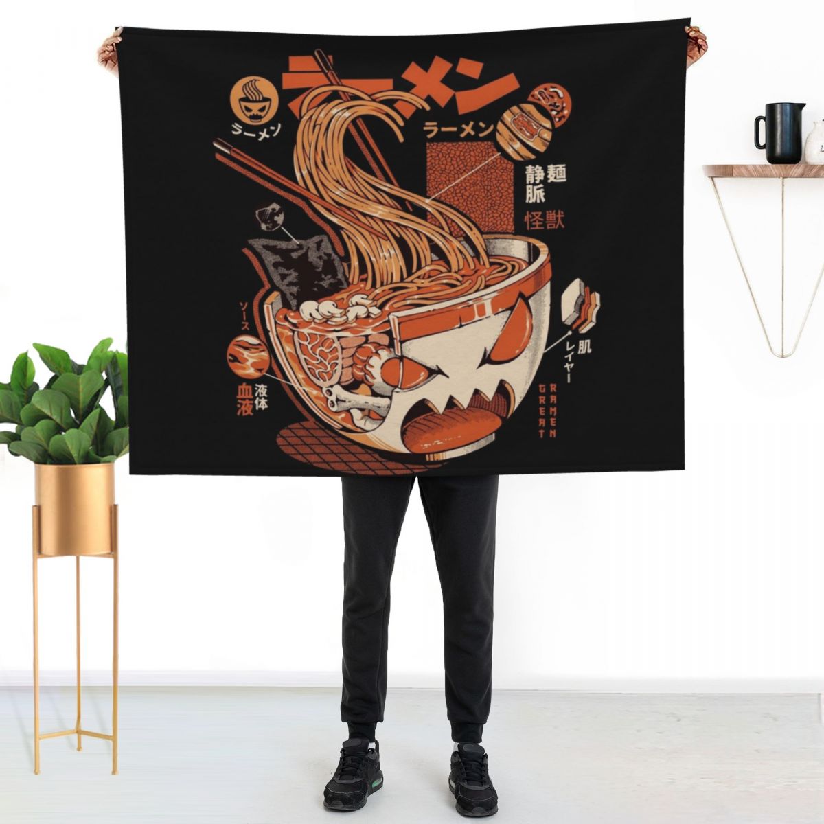 Black X-ray Great Ramen! Throw - مراجعة 3D Printing X Ray وسعره