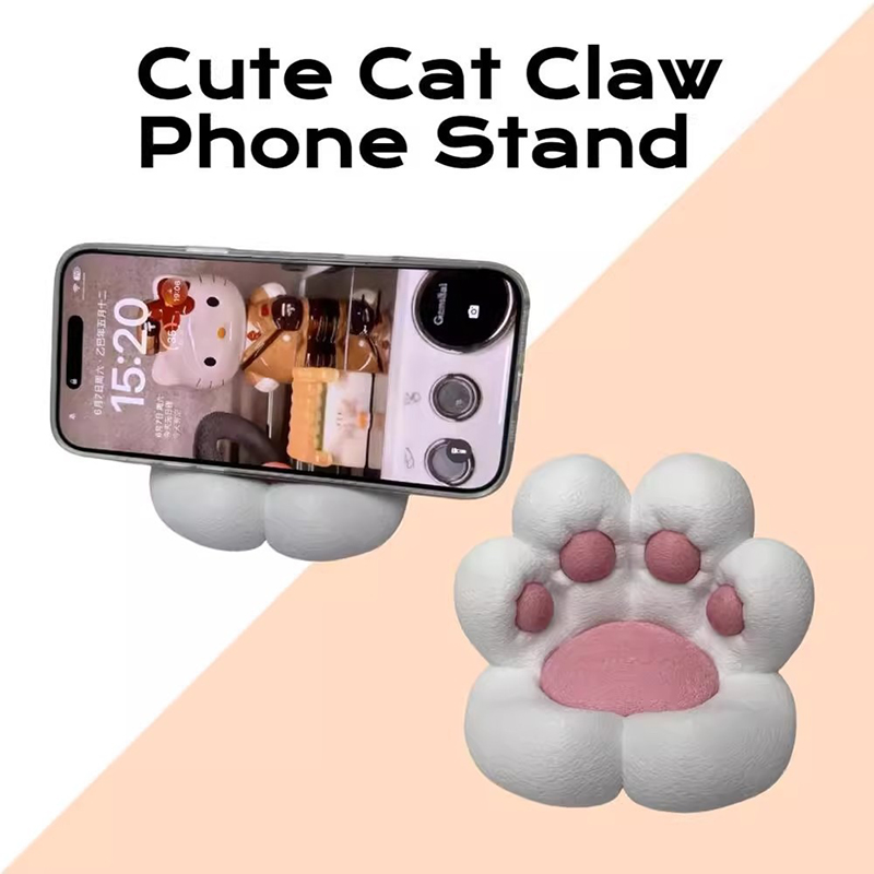 Cute Cat Paw Phone Stand, 3D P - مراجعة 3D Printing Videos وسعره