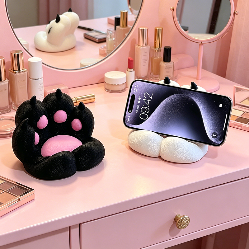 Cute Cat Paw Phone Stand, 3D P - مراجعة 3D Printing Videos وسعره
