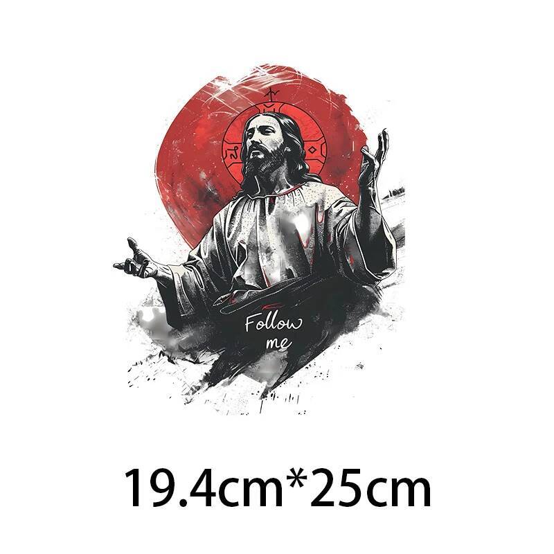 25cm Jesus Prayer Love Heat Tr - مراجعة 3D Printing On Fabric وسعره