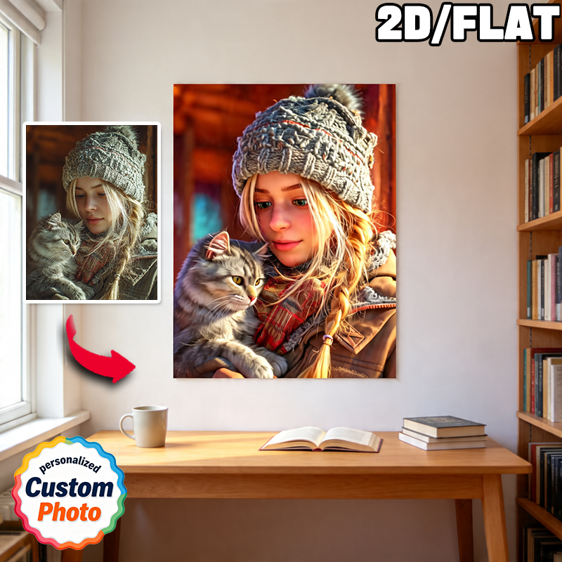 Personalized Canvas Prints in  - مراجعة 3D Printing Wall وسعره
