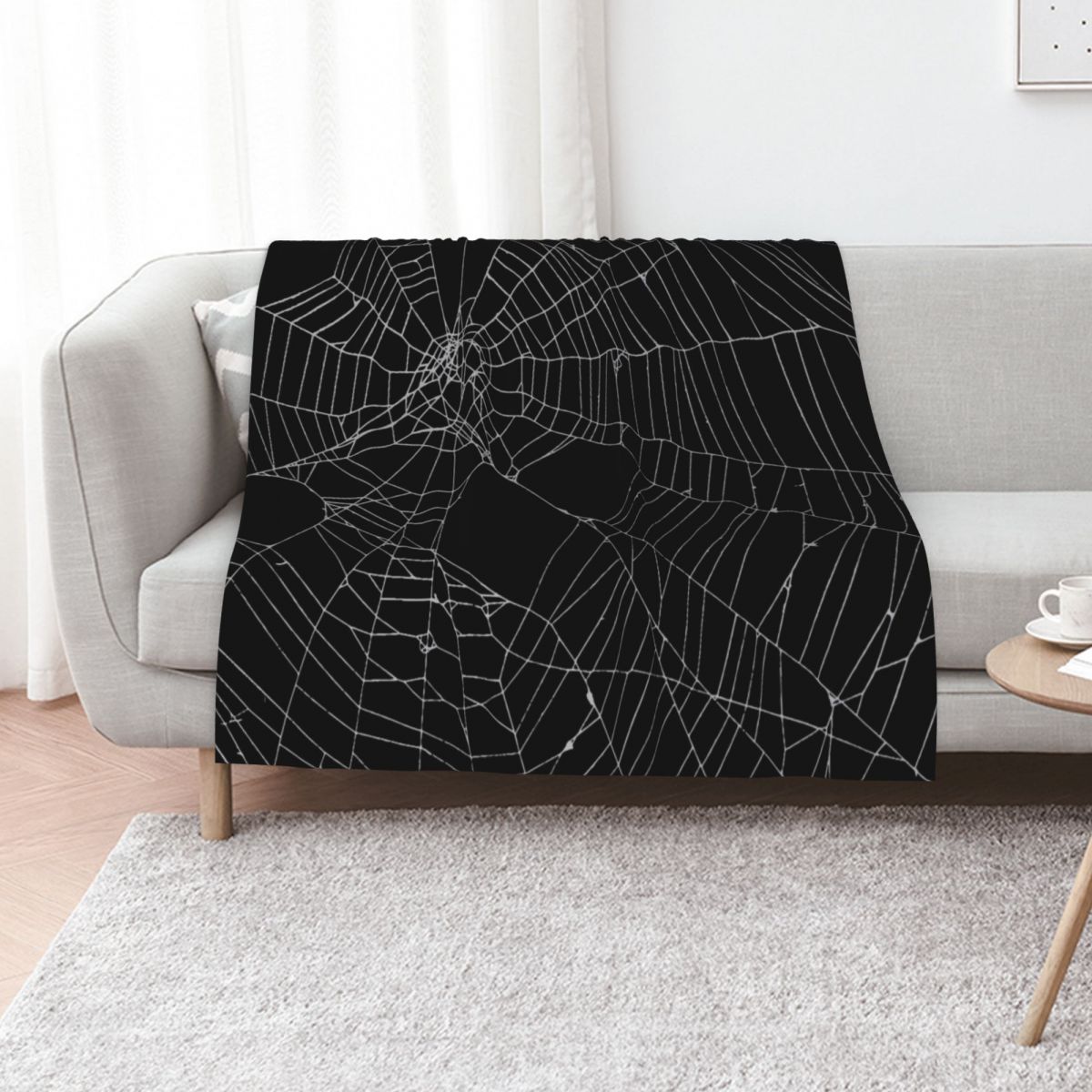 SpiderWeb Web Throw Blanket So - مراجعة 3D Printing Web وسعره