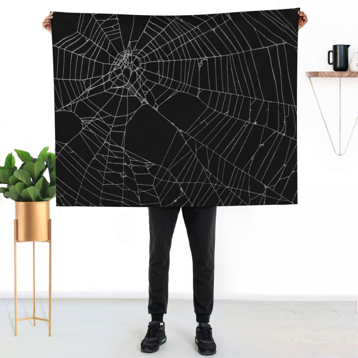 SpiderWeb Web Throw Blanket So - مراجعة 3D Printing Web وسعره